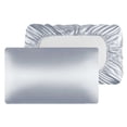 thumbnail image 2 of Deago 2 Pack Satin Pillowcase for Hair and Skin, Super Soft and Cooling Similar to Silk Pillow Cases Cover with Elastic Band for Women Men(20"x35" King Size, Gray), 2 of 8