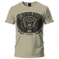 thumbnail image 1 of Playera Beige Manga Corta Extra Grande Megalopolis, 1 of 1