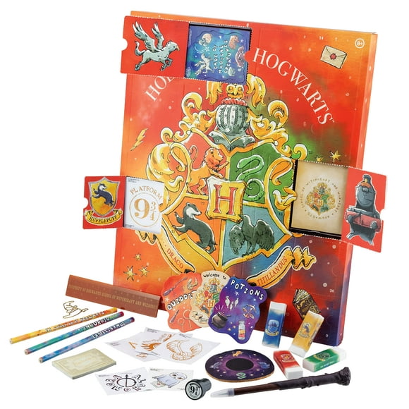 Paladone Calendrier de l'Avent Harry Potter 2022 avec Cadeaux, Compte à Rebours de Noël de 24 Jours