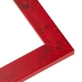 thumbnail image 2 of 20x12 Frame Red Burl Solid Wood Picture Frame Width 1.75 Inches | Interior Frame Depth 0.5 Inches |, 2 of 8