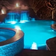 thumbnail image 3 of Luz LED para piscina, luz subacuática blanca de 54 W IP68, iluminación impermeable para estanque, CA/CC 12 V, foco para piscina al aire libre, bajo el agua, para iluminación de acuario, piscina y, 3 of 5