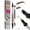 DARK BROWN, variant on Dual-End Liquid Eyebrow Pen, Brown, Waterproof Smudge-Proof Brow Pen with Brush, Natural Hair-Like Strokes for Auburn & Medium Brown Hair