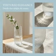 thumbnail image 5 of Unique Bargains Geometric Simple Large Glass Flower Vase Clear 2.6"L x 2.6"W x 7.9"H, 5 of 5