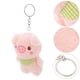 thumbnail image 3 of Llavero de peluche de dibujos animados con colgante de cerdo, 3 of 8