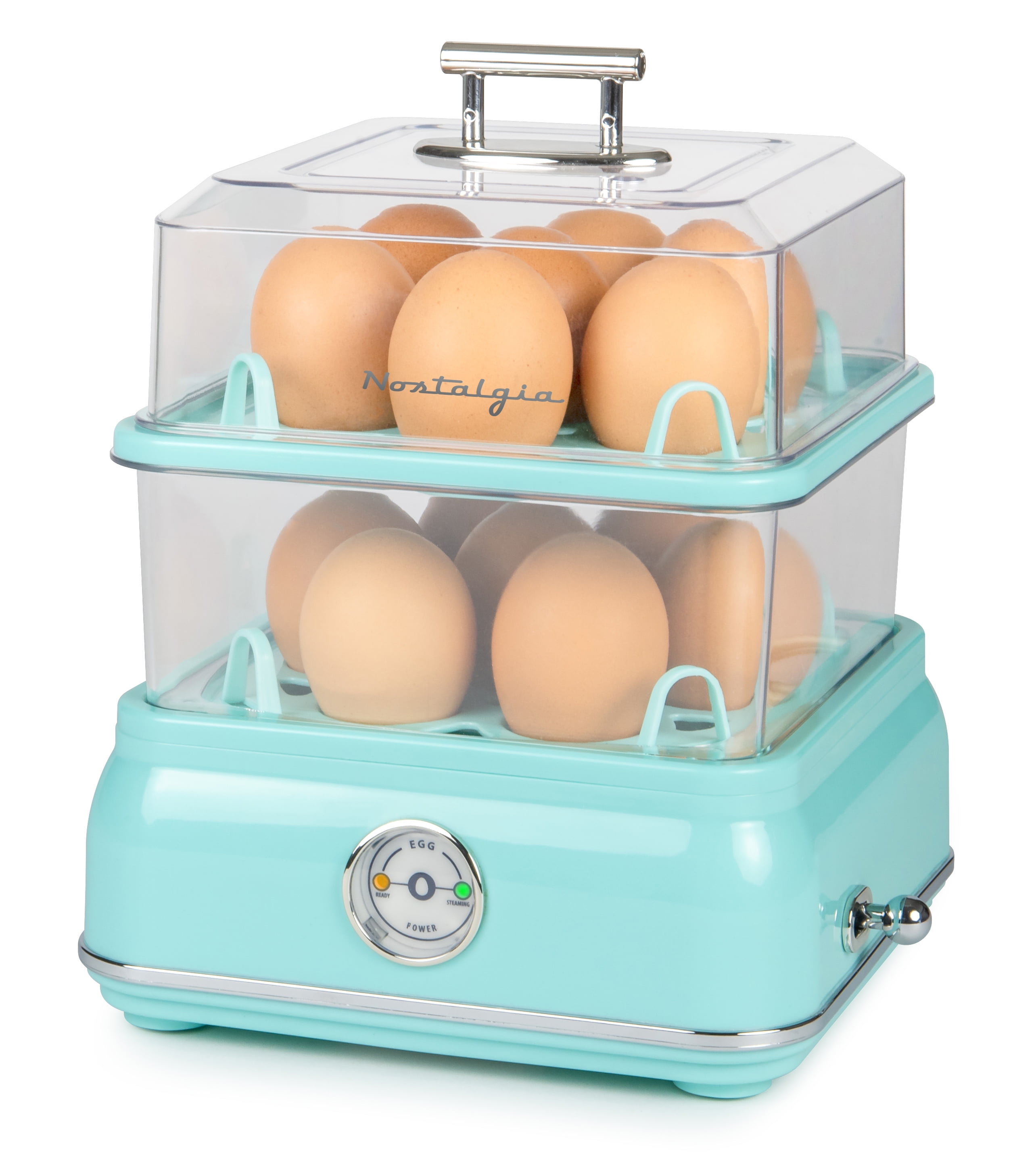 how to use the nostalgia egg cooker