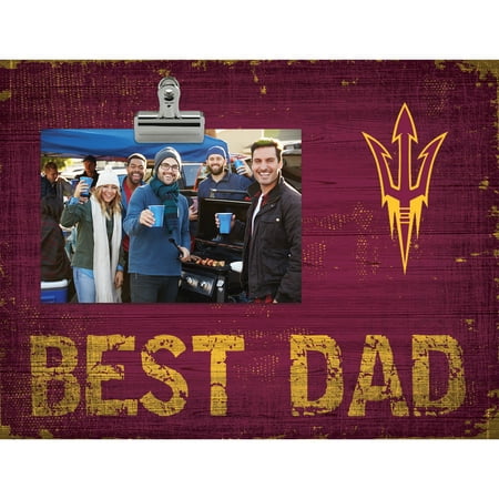 Arizona State Sun Devils 8'' x 10.5'' Best Dad Clip Frame - No (Best Outdoor Furniture For Arizona Sun)