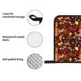 thumbnail image 4 of Cauagu Warm Forest Plants and Deer Print Oven Mitts and Pot Holders 4 pcs Set,Extra Thicken Long Kitchen Oven Glove Potholders BBQ Gloves-Oven Mitts and Pot Holders(11 Inch), 4 of 6
