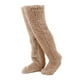 thumbnail image 5 of Calcetines Por Encima de La para Mujer, Medias Peludas para Dormir en Casa, Cálidas, Súper Suaves, hasta El Muslo, para El Hogar Y La 90cm Salvador  Calcetines largos y peludos, 5 of 10