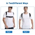 thumbnail image 4 of WZCPCV Posture Corrector Brace For Women Men,Back Brace for Posture for Women and Men with Adjustable Shoulder Braces and Cushion Pads,Corrects Hunching&Bad Posture&Shoulder Neck Pain, 4 of 11