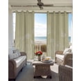 thumbnail image 4 of Spring Flower Butterfly Blackout Curtains 84 Inch Length Plant Floral Lines Countryside Beige Thermal Insulated Window Curtain Window Drapes 2 Panels for Bedroom Living Room 52"Wx84"L, 4 of 9