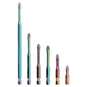 Electric Screwdriver Magnetic Batch Head Industrial Grade Alloy Steel 25-150Mm 50Mm Smile Home