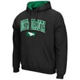 thumbnail image 2 of Men's Colosseum Black North Dakota Arch and Logo Pullover Hoodie, 2 of 3