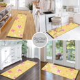 thumbnail image 6 of Yayeee Runner Rug for Bedroom 2'x6' Machine Washable Hallway Non Slip Mat, Yellow Stars, 6 of 8