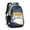 Blue Gold Marble, variant on Blue Gold Marble Backpack for School,Cute School Bag,Schoolbag with Adjustable Shoulder Straps & Padded Back,16.9 Inch