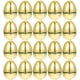 thumbnail image 1 of 20 piezas de plástico para huevos de Pascua, huevos dorados, huevos de Pascua, huevos rellenables, huevos de relleno de plástico, 1 of 6