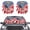 American Anniversary Eagle Flag Tie-Dye, variant on Chririnla Black Kitten 2 Pack Set Car Sunshade Windshield Cover Pop Up Auto Sun Shade Washable Vehicle Interior Accessories Sun Protection Suitable for Sedan Trucks SUV Van