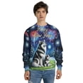 thumbnail image 4 of Happy New Year Alaskan Malamute Family Cheer Winter Midnight Firework All Over Print 3D Sweatshirt Unisex Merch Alaska Mal Dog Lovers Gifts - 02025, 4 of 6