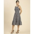 thumbnail image 2 of Moomaya Womens Printed Sleeveless Dress, Knee Length Cotton Dress, 2 of 8