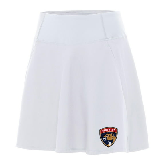 Women's Antigua White Florida Panthers Chip Skort