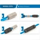 thumbnail image 3 of 10 Piezas IP68 Conector Eléctrico A Prueba de Agua Cable de Alambre Cable Duro para Exteriores de 3 Pines Conector de Terminal de Conductor de Empuje Rápido, 3 of 5