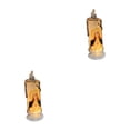 thumbnail image 4 of relayinert Christmas Electronic Candle Christmas Atmosphere Light Table Window for Virgin mercy 2Set, 4 of 6