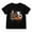 Black-10, variant on Halloween Shirt for Kids with Simple Cute Ghost Graphic, Short Sleeve for Boys and Girls