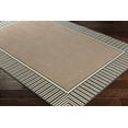 thumbnail image 3 of Livabliss Outdoor Rugs, 5ft Round Alfresco Cottage Brown Round Area Rug for Patio, Porch, Deck, Backyard, Waterproof Indoor Outdoor Carpet (5'3" x 5'3"), 3 of 5