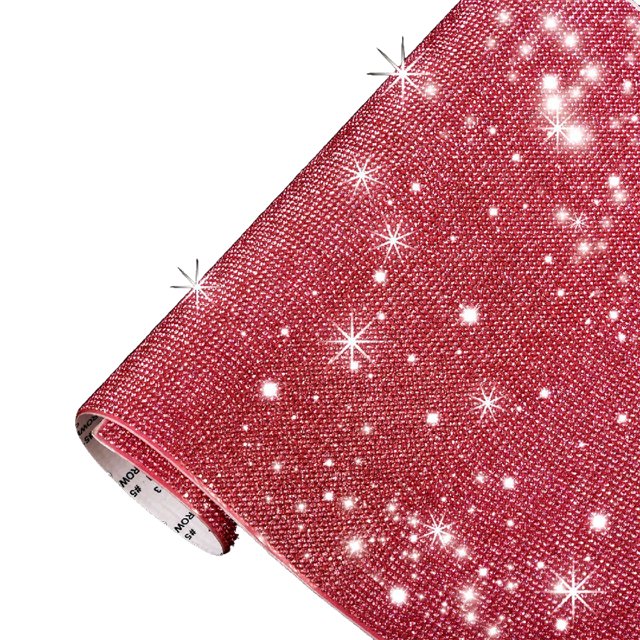 Riwesomey Pegatina autoadhesiva con cinta de diamantes de imitación, suministros decorativos, exquisitas decoraciones de coche con purpurina para Type3 NO3 Riwesomey VI014464-27B