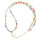 thumbnail image 5 of unbranded Collar Choker Bohemio De Coloridas Para Mujer Con Estilo Noble Y Sofisticado, 5 of 7