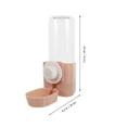 thumbnail image 2 of ELAYARD Water Dispenser Dog Hanging Design Clear Bottle 1Set, 2 of 8