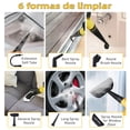 thumbnail image 3 of IRUEJFSR maquina de vapor para limpieza, vapor de alta presion de 3,5 Bar, 1050 W, tanque de agua de 350 ml, adecuada para alfombras y tapicería, sillones, cocinas, muebles, baños, auto, pisos, etc., 3 of 5