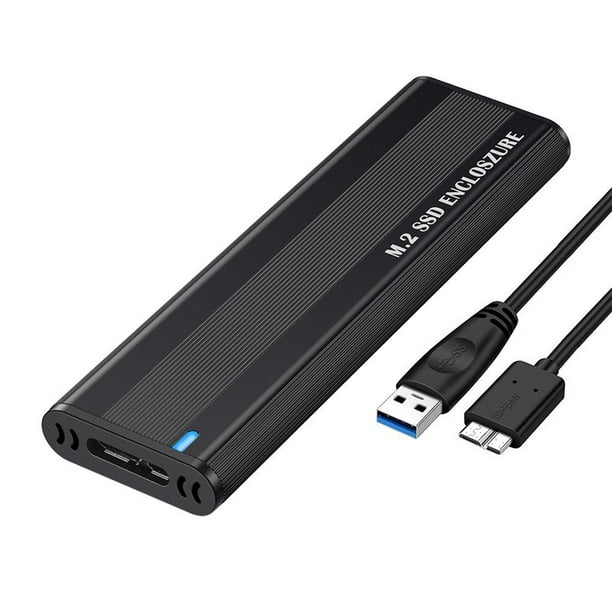 Estuche para disco duro de 10 Gbps sin herramientas para 2230/2242/2260/2280 M.2 SSD (NGFF)