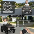 thumbnail image 5 of Licensed Ford Raptor F150 12V Kids Electric Car Ride On Toy, Battery Powered Ride on Truck with Remote Control, Lights, Music, 3 Speeds, 4 Wheel Suspension Ride on Car for 3-5 Year Boys Girls, Black, 5 of 9