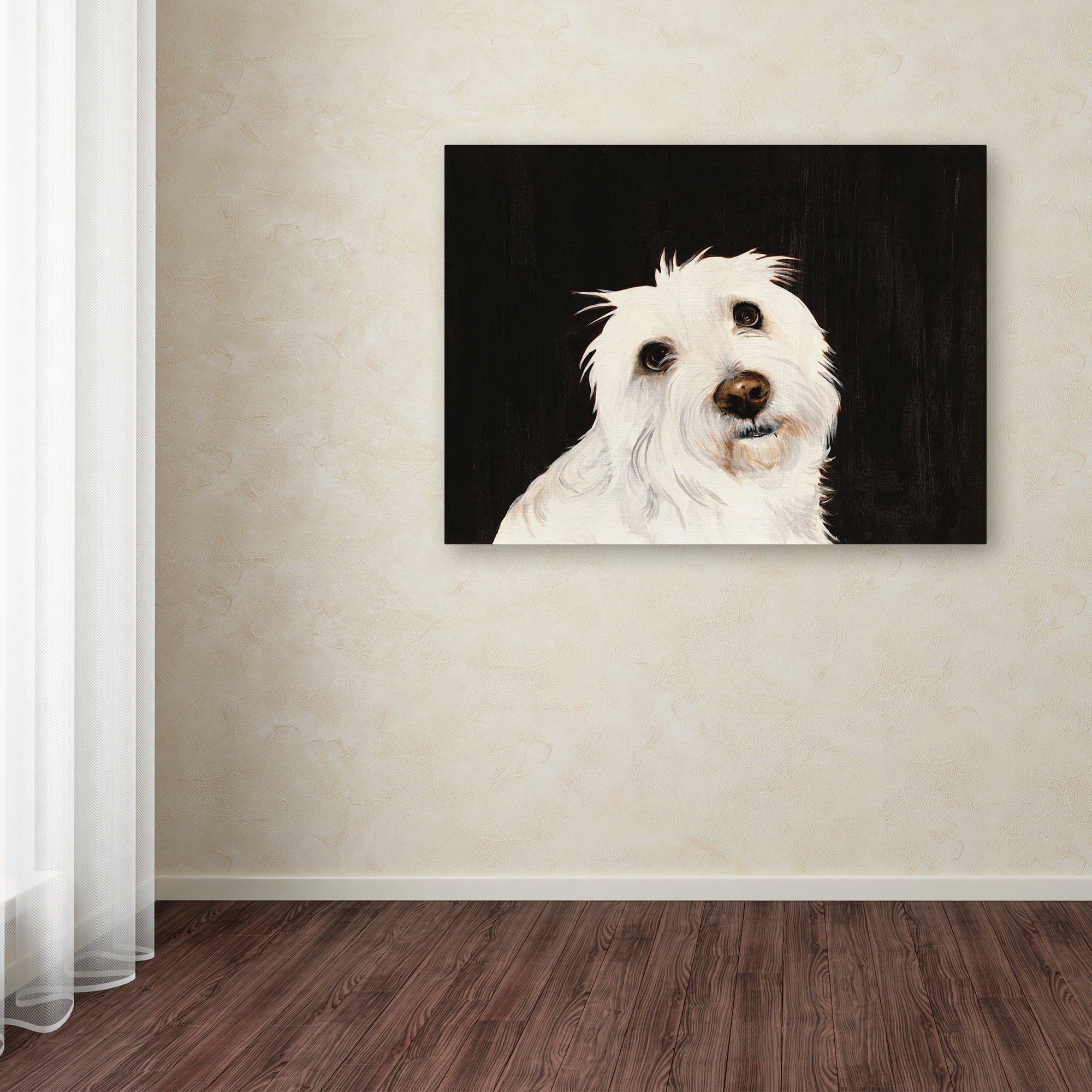Trademark Fine Art 'Ruby' Canvas Art by Patsy Ducklow