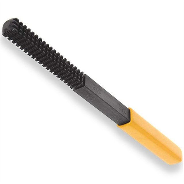 Restaurador de dientes de hilo con mango desmontable Herramienta de reparación de precisión reutilizable Restauración de mano Accesorios de archivo Taller de casa DIY AweSitey TO005739-00B