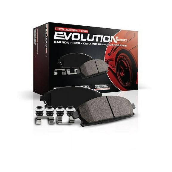 Rear Brake Pad Set - Compatible with 2014 - 2023 Dodge Charger Pursuit 2015 2016 2017 2018 2019 2020 2021 2022