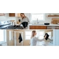 thumbnail image 5 of Streak-Free Microfiber Cleaning Cloths (8-Pack) — Suitable for cleaning a wide variety of surfaces. They are the ideal choice for cleaning windows, mirrors, kitchen countertops, cars, and more, 5 of 7