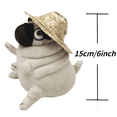 thumbnail image 2 of BREIS Hilarious Pug Stuffed Animal, Cute Plush Stuffed Animal Dog, Puppy Toy for Christmas Children's Day Boys Girls Babys Birthday Gifts Aged 3+, 2 of 5