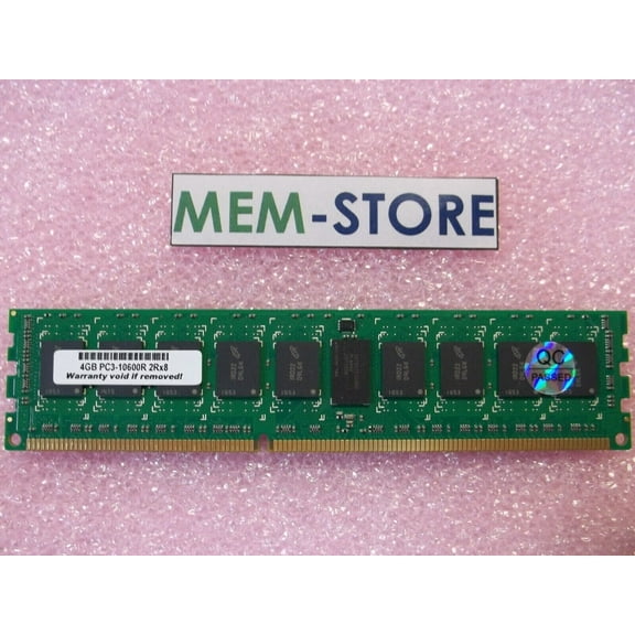 4GB DDR3-1333 (PC3-10600) ECC RDIMM Crucial CT51272BB1339 Equivalent RAM Memory (3rd Party)