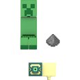 thumbnail image 2 of Minecraft Creeper Figure, 2 of 6