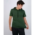 thumbnail image 4 of Real Essentials 3 Pack: Men's Dry Fit Short Sleeve Active Athletic Hoodie Pullover Sweatshirt (Available in Big & Tall), 4 of 7