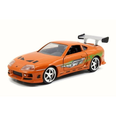 Brian's Toyota Supra, Orange - Jada 97345 - 1/32 Scale Diecast Model Toy Car