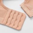thumbnail image 5 of Alun Bras for Women Integrated Wireless Push up No Underwire Seamless Comfort T Shirt Everyday Bralettes Full Coverage Sides Supportive Pure Color Sports Bra Beige 38, 5 of 5