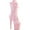 Baby Pink/Baby Pink Patent, variant on Women's Pleaser Flamingo 1050 Platform Mid Calf Boot