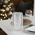 thumbnail image 7 of WGV Silver Speckled Glass Hurricane Candle Shade Chimney Tube - 4" Wide x 6" Height, Good quality, Heavy Weighted Base - 1 Pc, 7 of 7