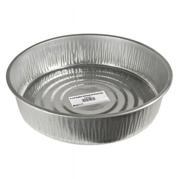 Wilmar Hand Tools W54280 3.5 gal Galvanized Steel Drain Pan