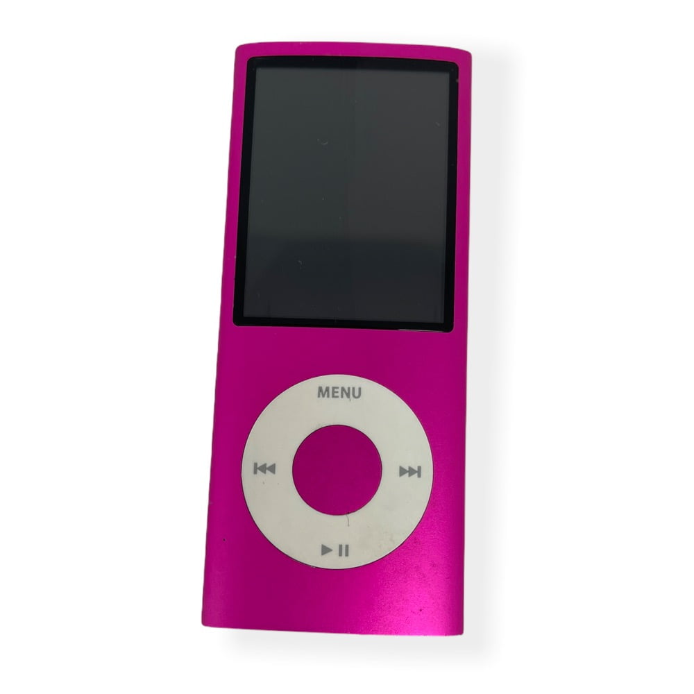 pop Inficere impressionisme Apple iPod Nano 4th Generation 8GB Pink, MP3 Player , Like New - Walmart.com