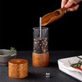 thumbnail image 1 of SM Stainless Steel Manual Pepper Mill - Adjustable Particle Size (6 Inch), 1 of 5