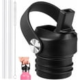 thumbnail image 1 of wonima44 Straw Lid for Hydroflask, Lids with Straw for Hydro Flask 18 21 24 oz Standard Mouth, Replacement Sport Cap for HydroFlask Top Lid with Flexible Handle, Sport Water Bottle Cap Accessories, 1 of 1