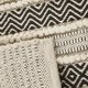 thumbnail image 3 of Ink⋼ Alfombra De Baño Textura Tejida A Mano Rayas Peludas Suave Y Absorbente De Agua Boho Baño D?Cor Alfombrillas De Baño Antideslizantes Absorbentes Alfombrillas De Secado Rápido Para Bañera Ducha As, 3 of 5